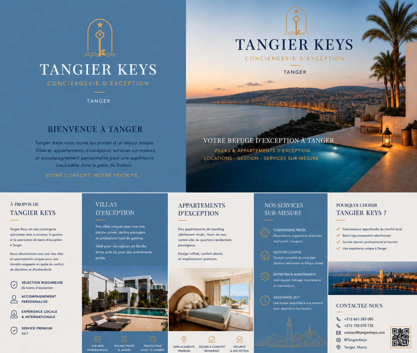 Présentation Tangier Keys — conciergerie d'exception à Tanger
